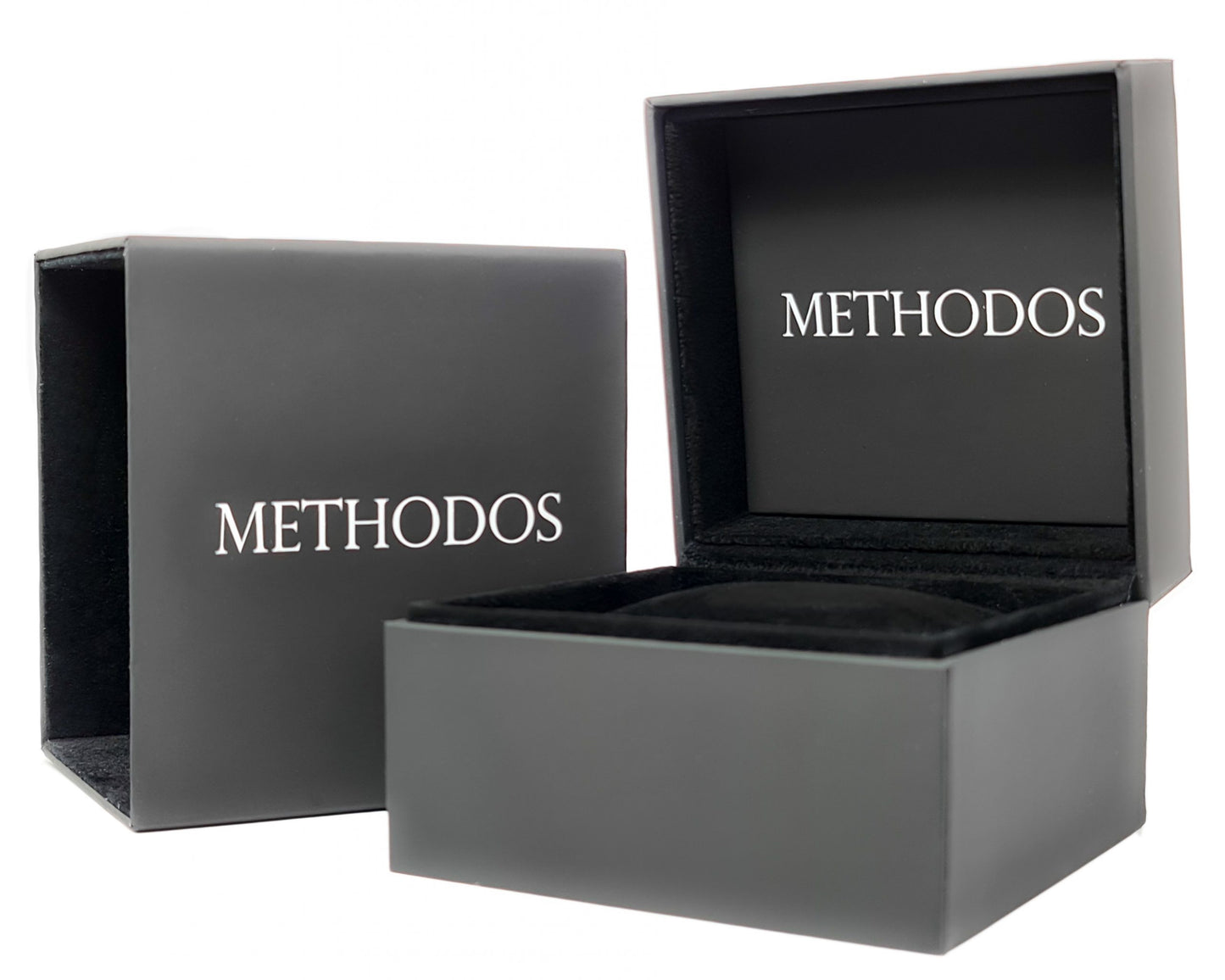 Methodos South Shore Automatic 200M – Black Dial – Black Rubber Strap