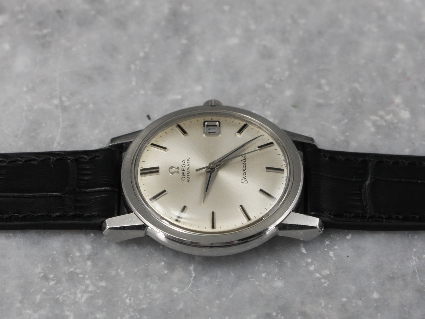 Omega Seamaster Automatic Date 166003 Steel - Cal. 565 - 34MM - Silver Dial - 1970