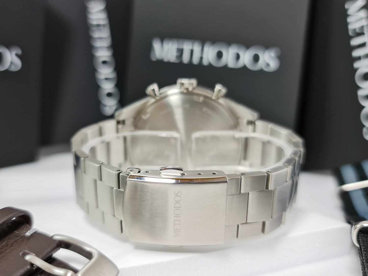 Methodos Professional Chronograph – Blue Dial – Steel Bracelet